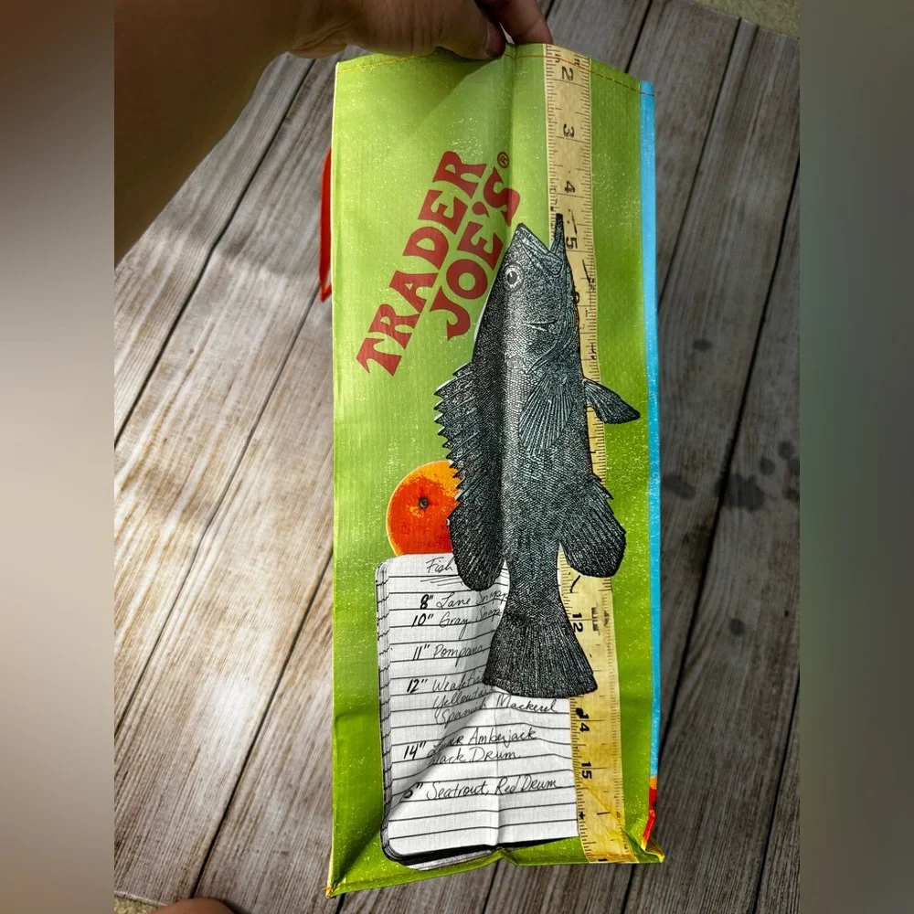 NWT Trader Joe's Florida Reusable Shopping Bag